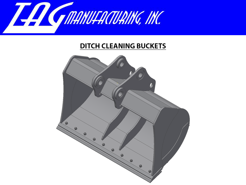 Explore our collection TAG Ditch Buckets for 45,000 - 60,000 lbs.  Excavators TAG and achieve the best you can be